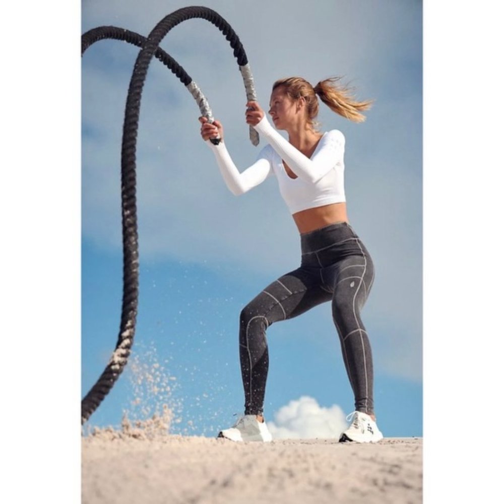 Free People New Flow Leggings Large NWT